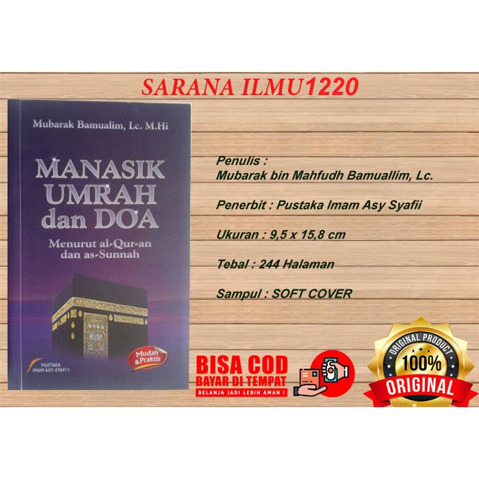 Jual Manasik Umrah Dan Doa Menurut Al-Quran Dan As-Sunnah | Imam Syafii ...