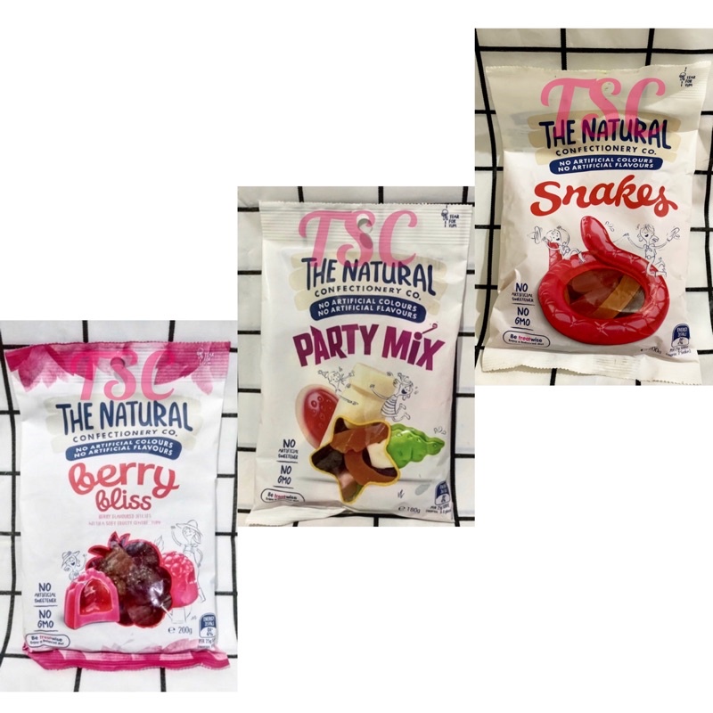 Jual THE NATURAL Party Mix Jelly / Berry Bliss / Confectionery Co Party