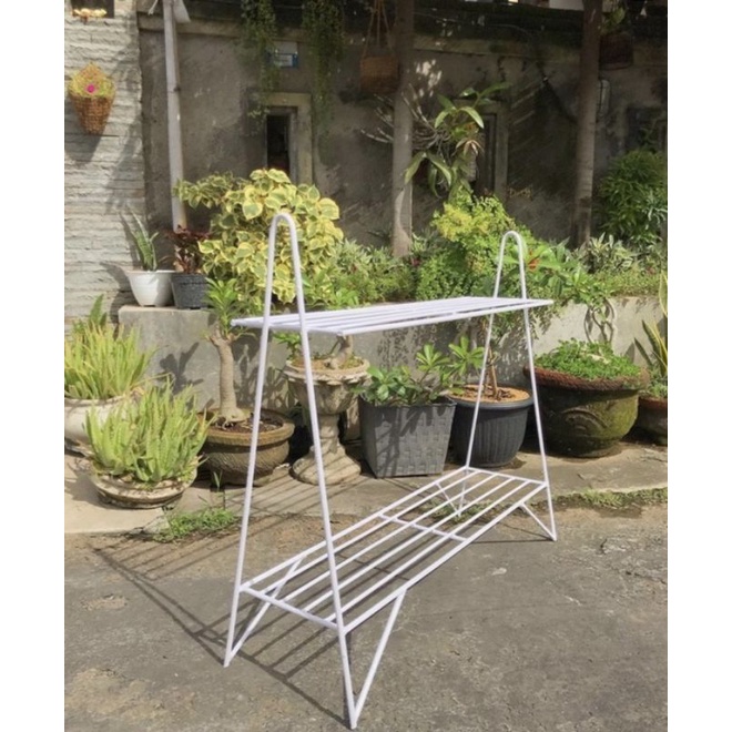 Jual RAK BUNGA / RAK SEPATU SUSUN 2 MURIH GURIH | Shopee Indonesia