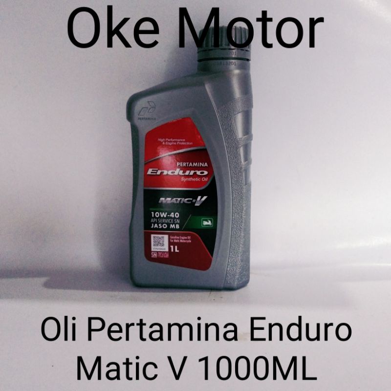 Jual Oli Mesin Enduro Matic V Ml W Shopee Indonesia