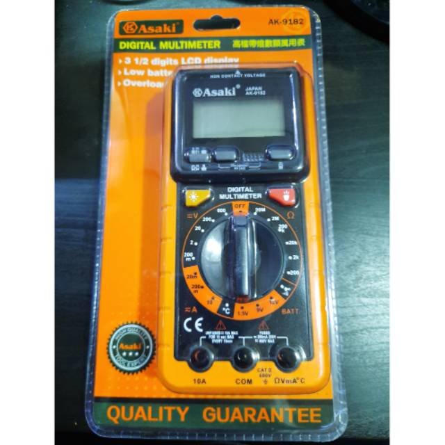 Jual Digital Multimeter Asaki Japan | Shopee Indonesia
