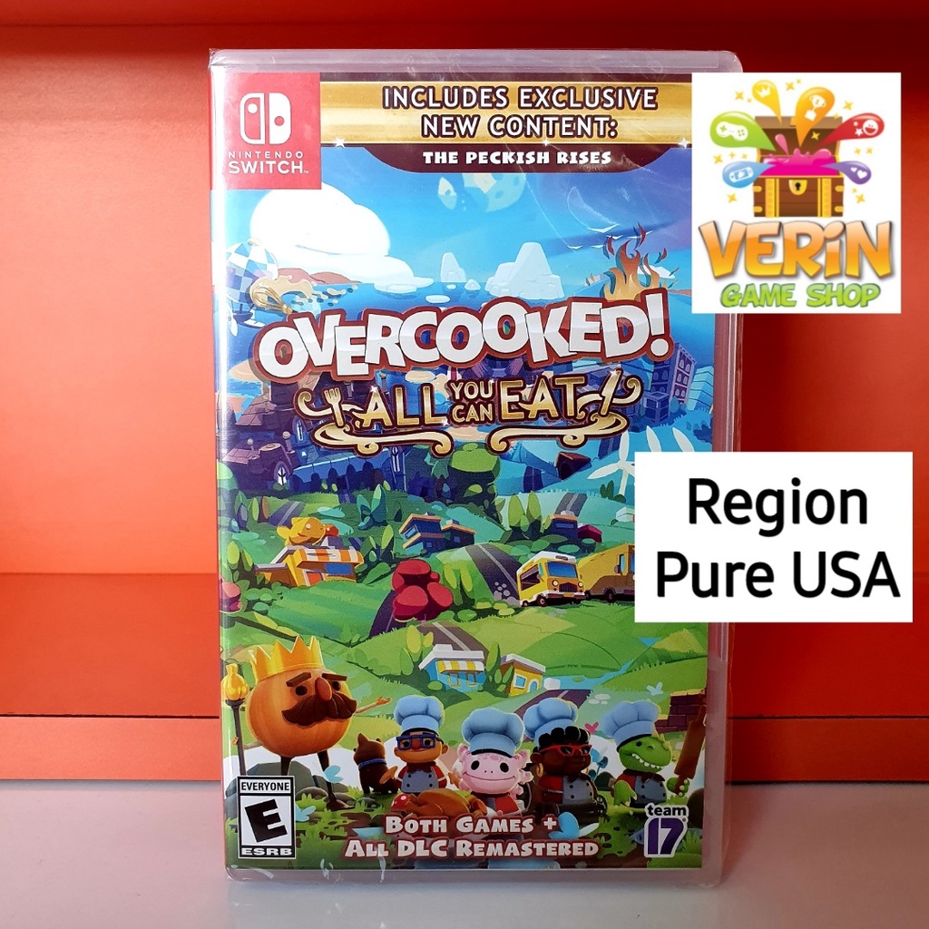 Jual Switch Overcooked All You Can Eat ( Overcooked 1 + 2 + ALL DLC ...