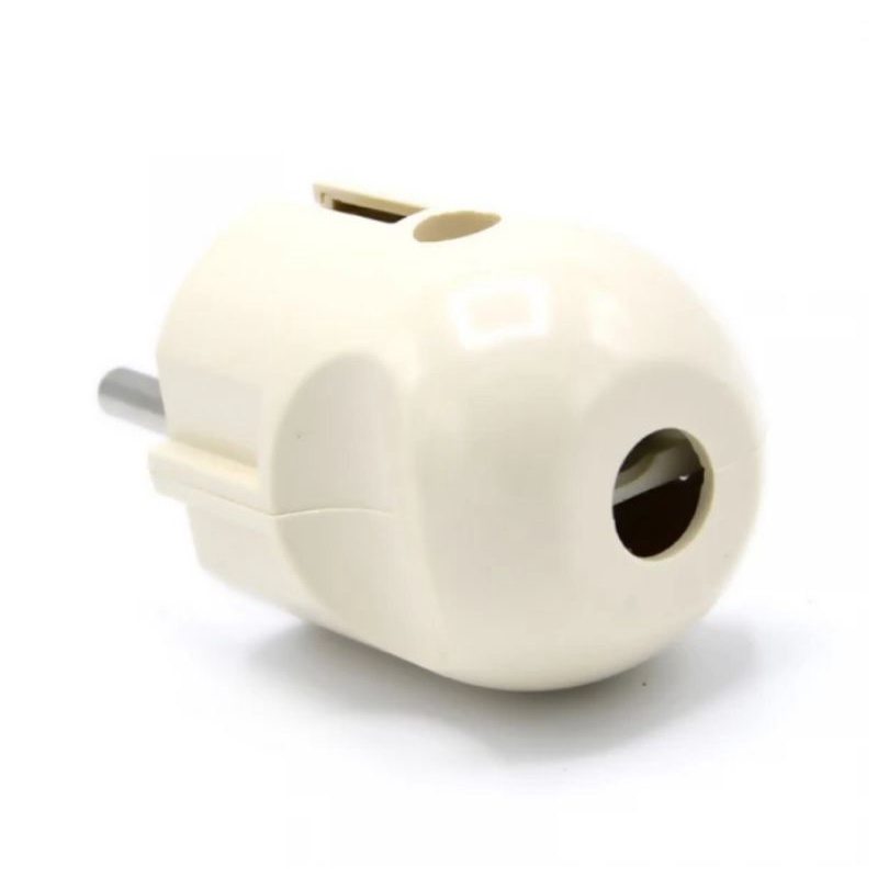 Jual Colokan Listrik Steker Arde Erke Bulat EU Electrical Round Plug ...