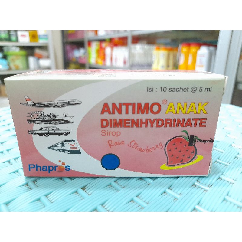 Jual ANTIMO ANAK SACH STRAWBERRY 5ml | Shopee Indonesia