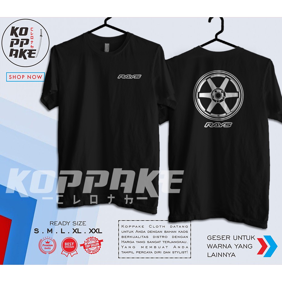 Jual Kaos Velg Mobil Rays TE37 Racing Baju Otomotif | Shopee Indonesia