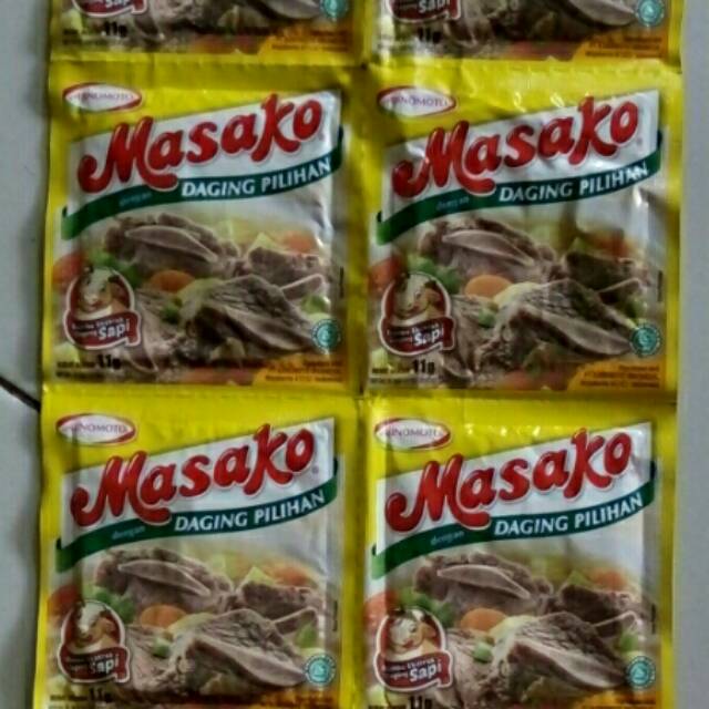 Jual Masako sapi per renceng (12 sachet) | Shopee Indonesia