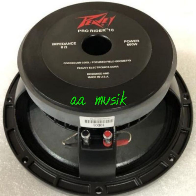 Jual SPEAKER COMPONENT PEAVEY PRO RIDER 10 INCH 600 WATT | Shopee Indonesia