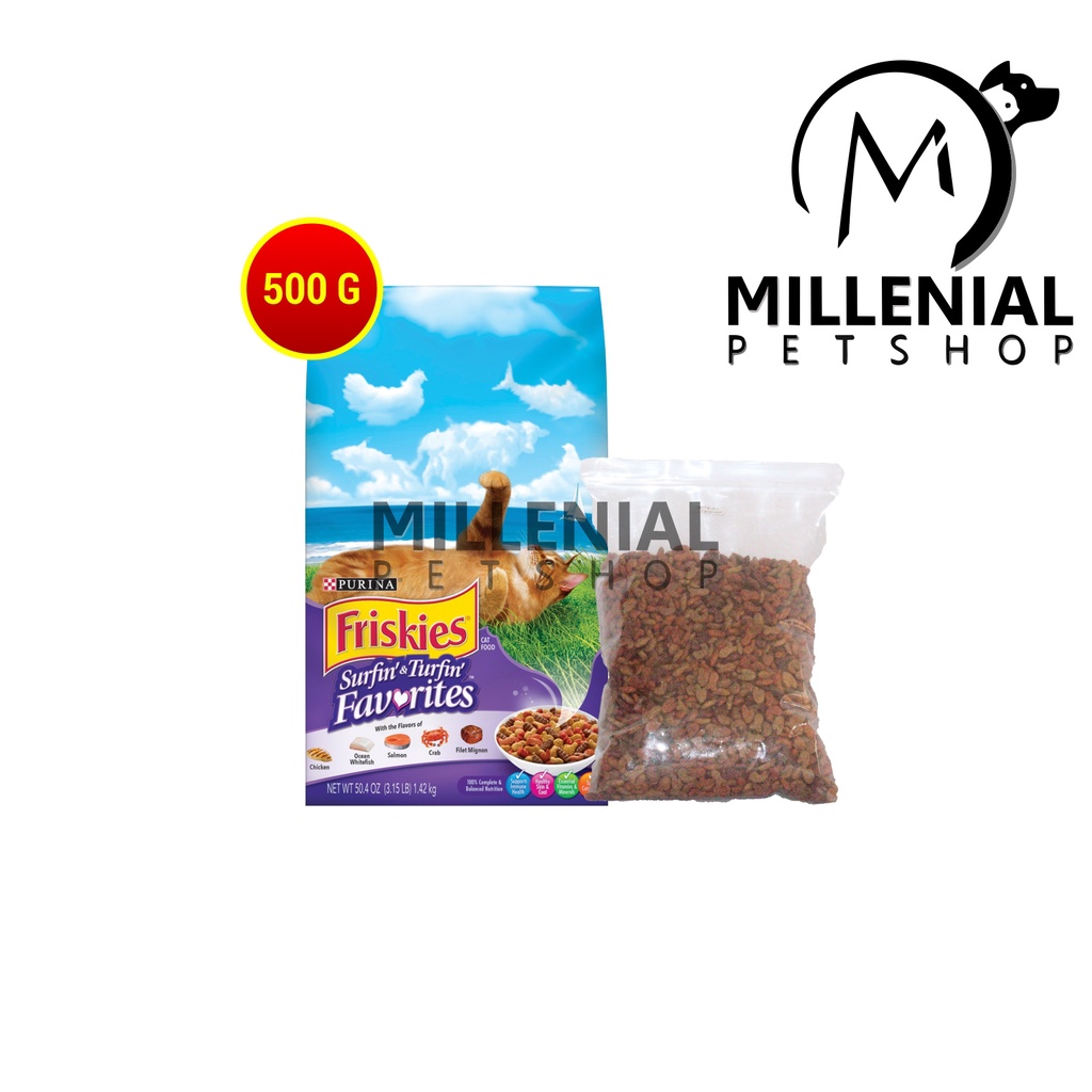Jual Makanan Kucing Friskies Repacking Cat Food 500 Gram | Shopee Indonesia