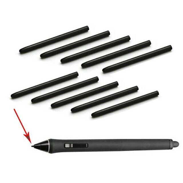 Jual Wacom bamboo pen nibs replacement cintiq intuos cintiq CTE MTE CTH ...