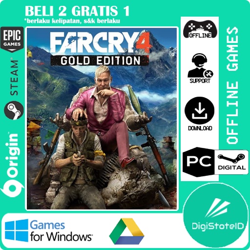 Jual Far Cry 4 Gold Edition - Game PC | Shopee Indonesia