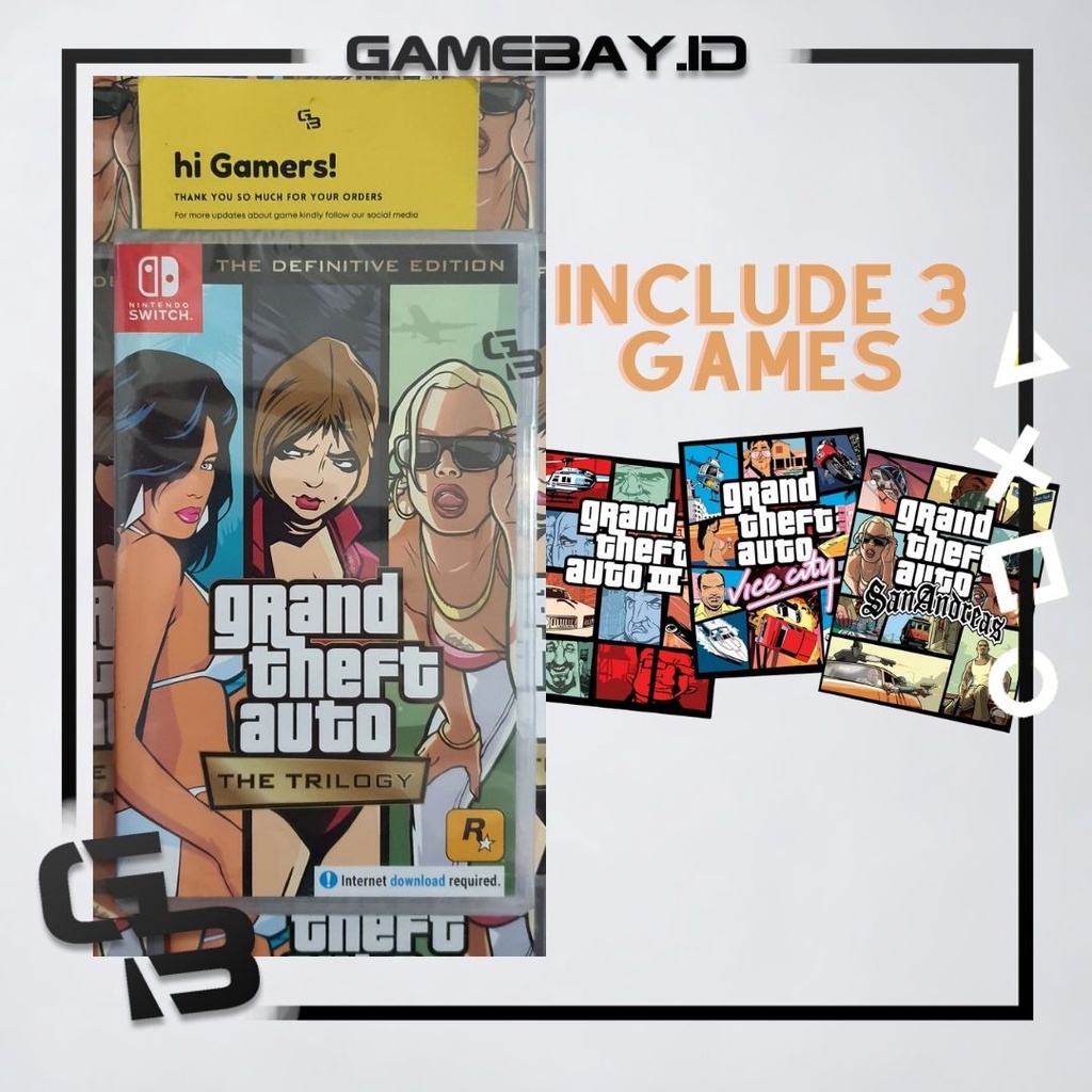 Jual Nintendo Switch Grand Theft Auto Trilogy Gta Trilogy Definitive Edition Shopee Indonesia