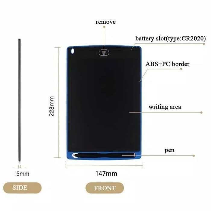 Jual Mainan Tab LCD Writing Drawing Tablet Papan Tulis Gambar LCD 202-9 ...