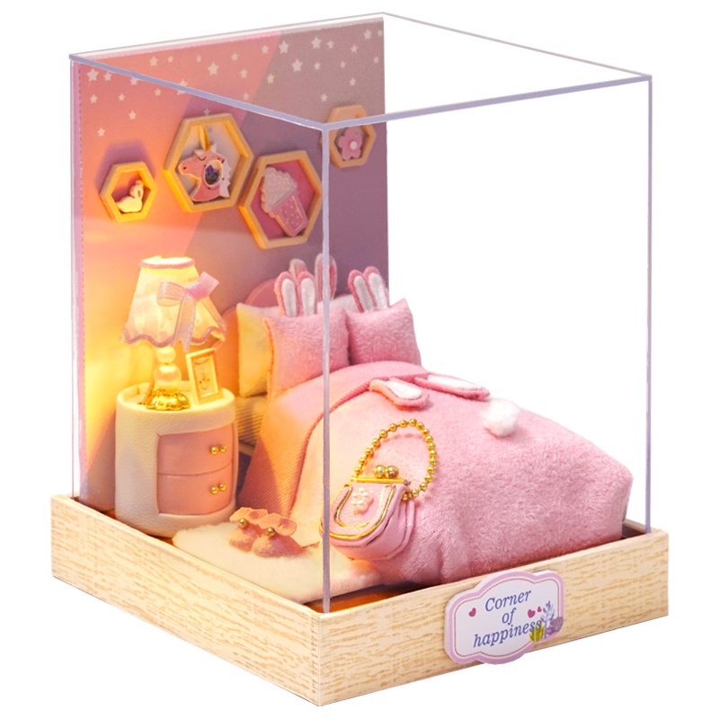 Jual Cute Room - Corner of Happiness Series - Dollhouse DIY The ...