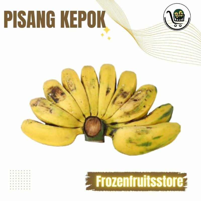 Jual pisang kepok 1 sisir, buah pisang kepok | Shopee Indonesia