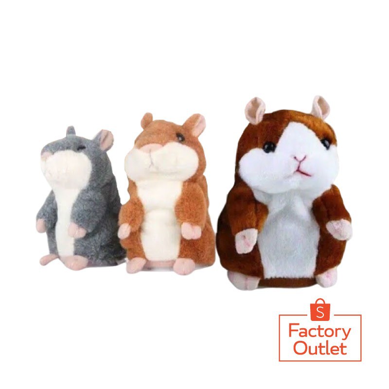 Jual toy boneka hamster bisa bicara talking hamster mainan anak bayi dan bisa buat kado birthday UT Shopee Indonesia