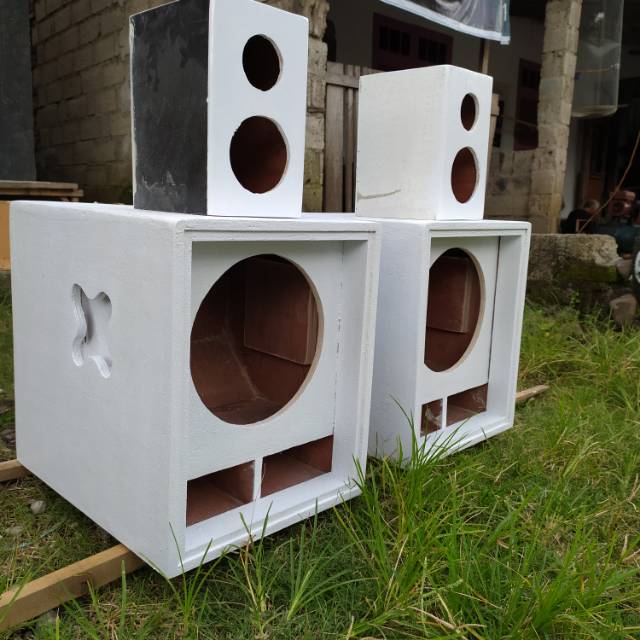 Jual Box Subwoofer Miniscoop 6 inch finishing Shopee Indonesia