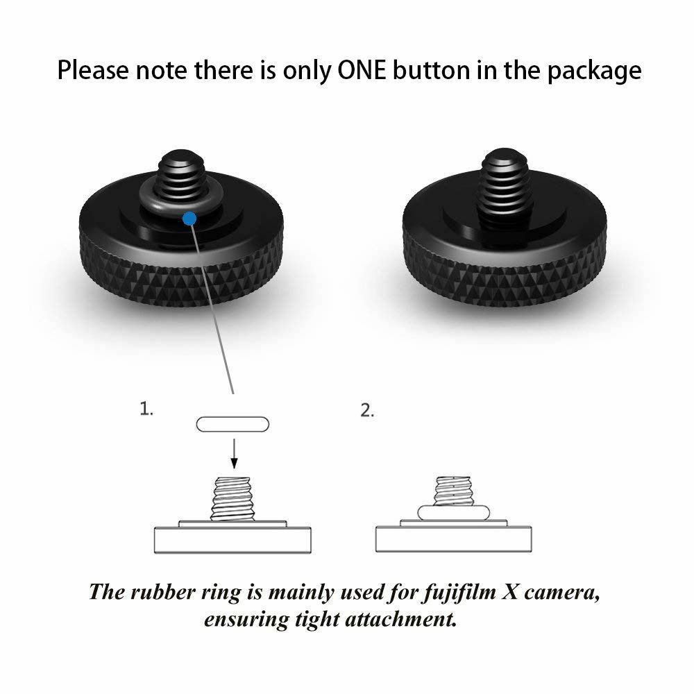 Jual Deluxe Soft Shutter Release Button for Fuji, Leica, Minolta (Black ...