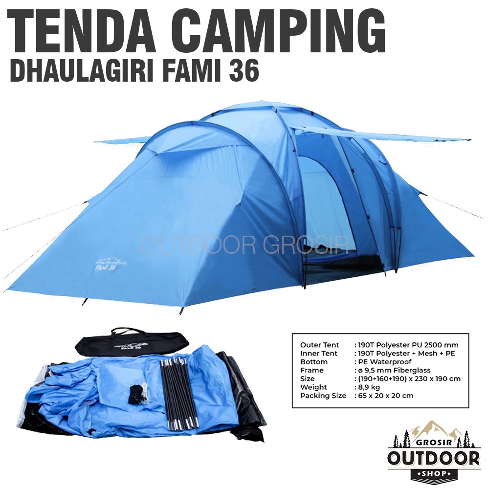 Tenda Dome 6 Orang