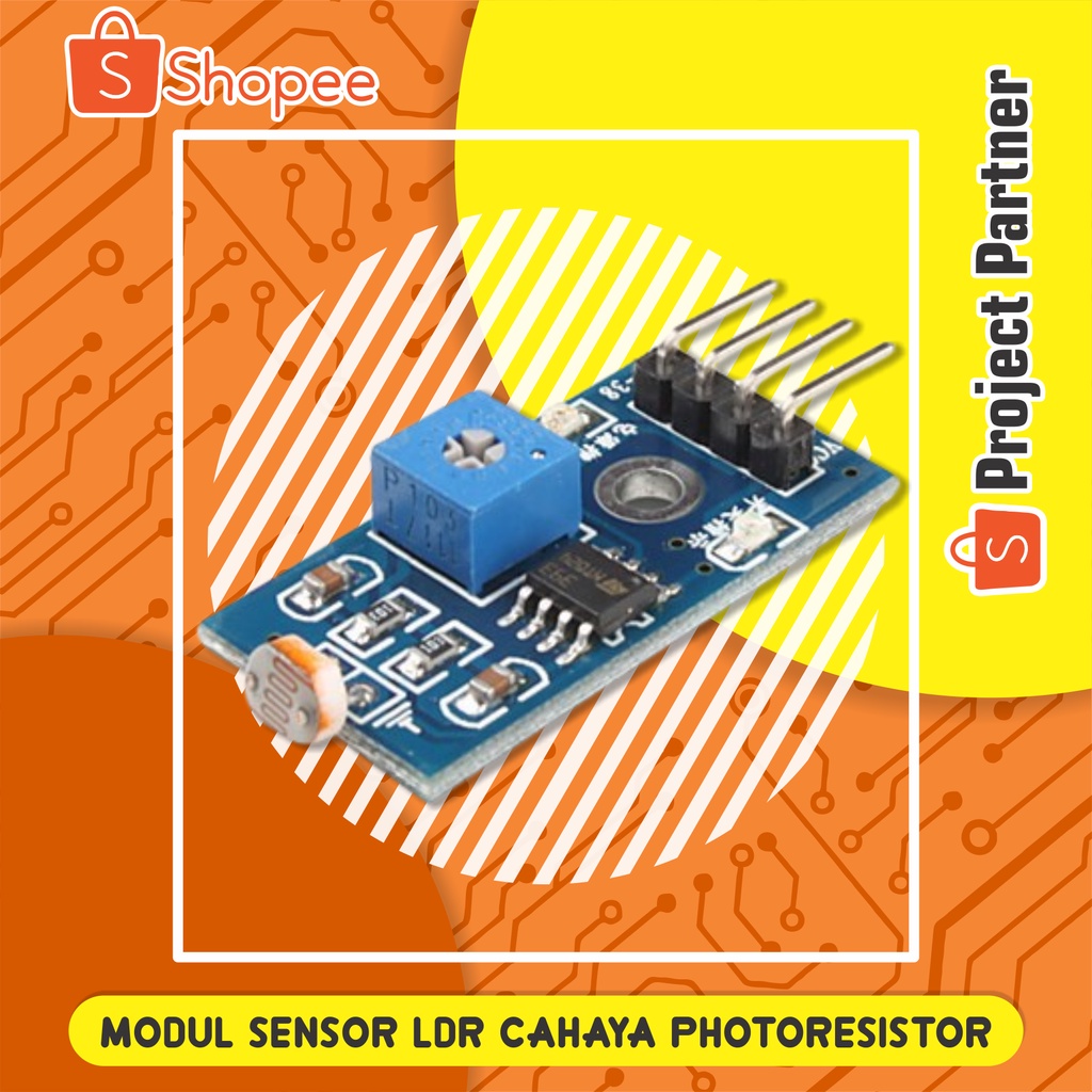 Jual Sensor LDR Modul Sensor Cahaya Photoresistor LDR Photosensive ...