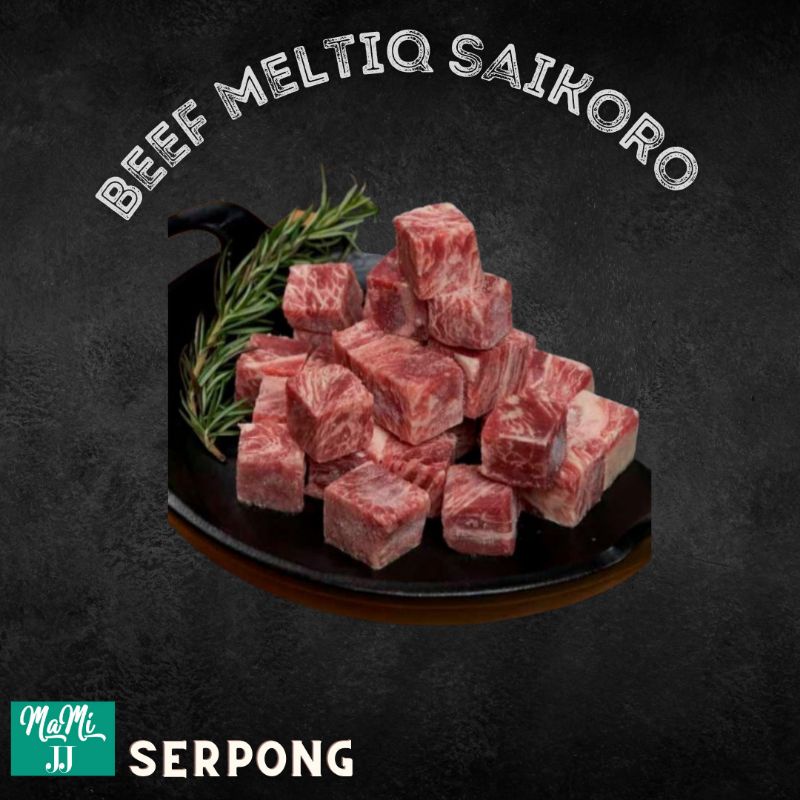 Jual beef saikoro wagyu cube/daging sapi wagyu kotak meltiq | Shopee ...
