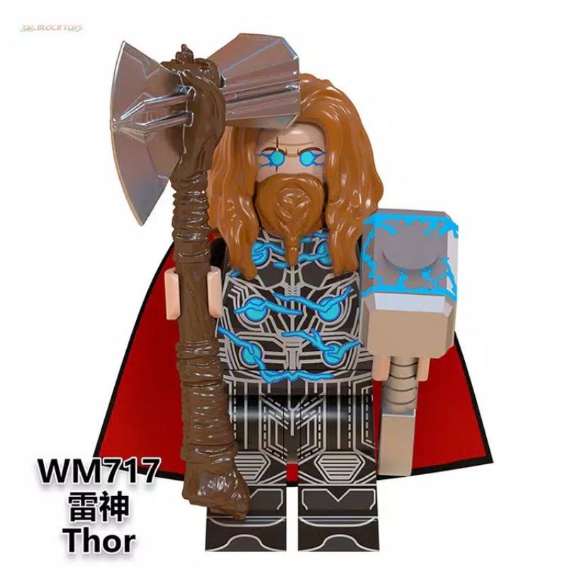 Jual Lego Thor Stormbreaker Mjolnir Minifigure Super Hero Marvel ...