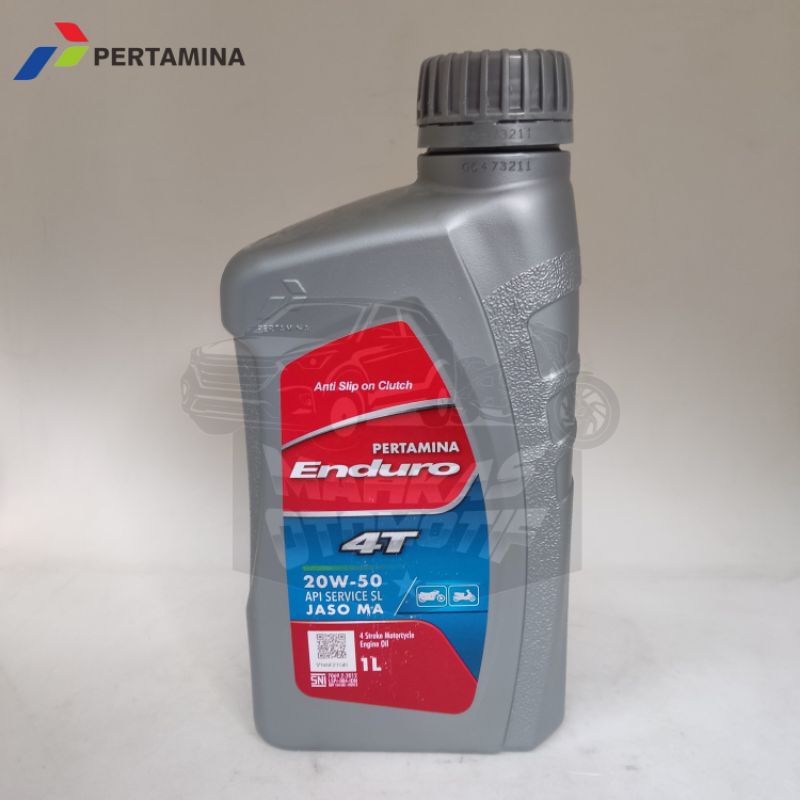 Jual PERTAMINA ENDURO 4T 20W50 1L /OLI MESIN/OLI MOTOR/OLI MOTOR MANUAL ...