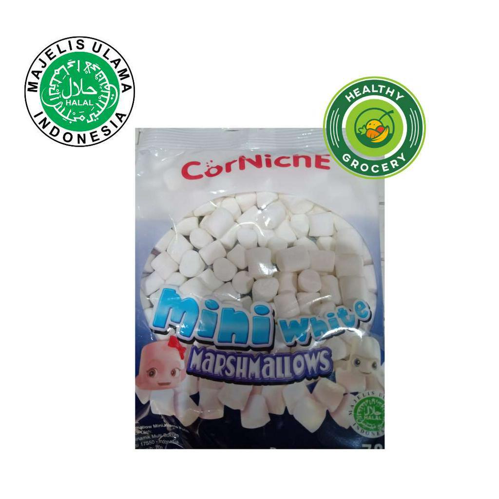 Jual Corniche Marshmallow Mini Snow White 70gr / Permen Marshmallows