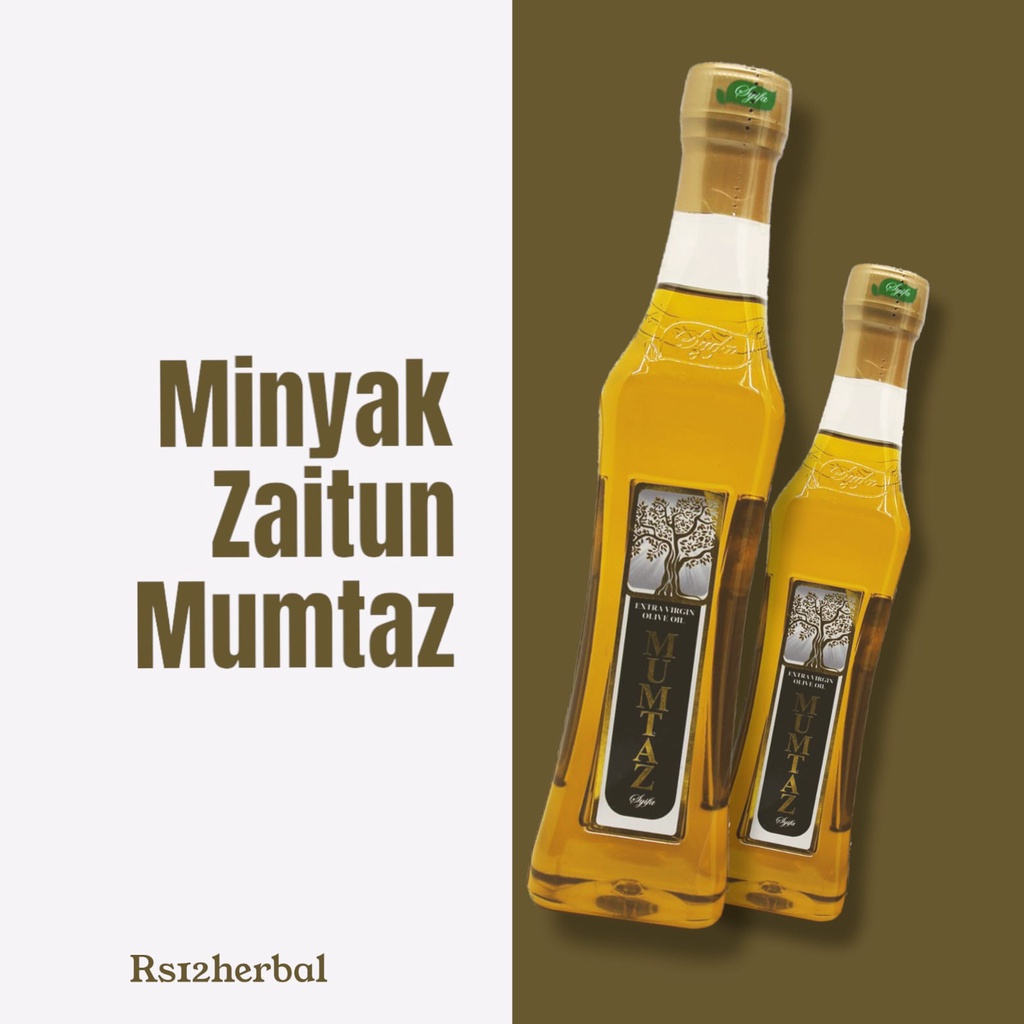 Jual Minyak Zaitun Mumtaz Extra Virgin Olive Oil I Untuk Kecantikan Asli Murni Extra Virgin
