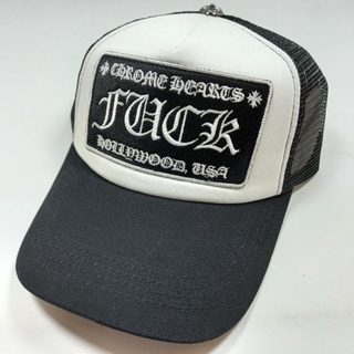 [TAG ORI] Topi Ch Chrome Hearts Jaring Nekuk Trucker Hollywood USA Super  Premium Hi Quality