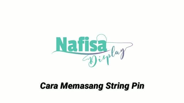 Jual String Pin Loop Lock Putih 5 Inch 500 Pcs Arrow Benang Tali Hang ...