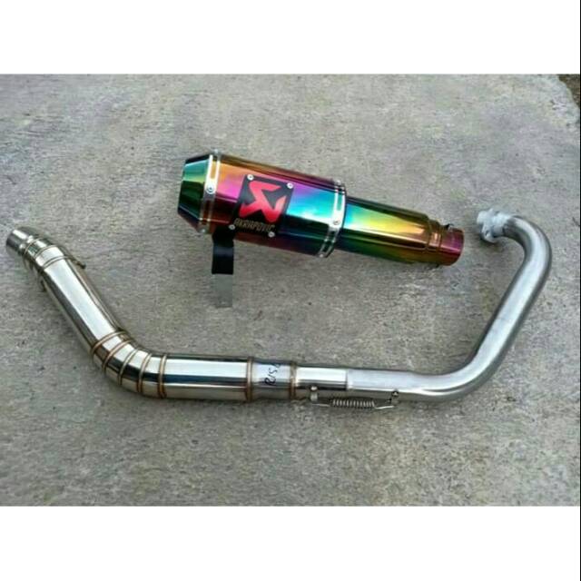 Jual KNALPOT RACING AKRAPOVIC GP1 FOR YAMAHA R15 | Shopee Indonesia