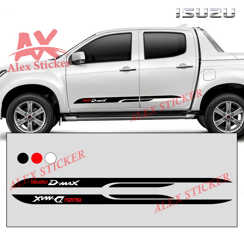 Jual STIKER DMAX STICKER MOBIL ISUSU DMAX HILUX RANGER FORD NAVARA ...