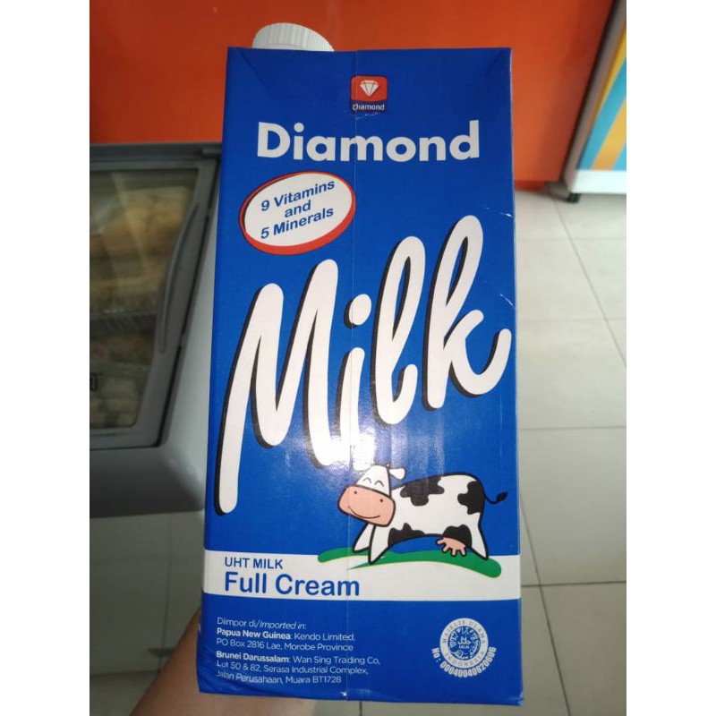 Jual susu diamond full cream 1 liter | Shopee Indonesia