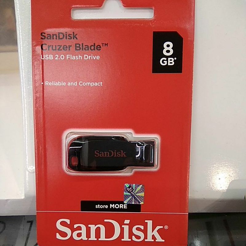 Jual Sandisk Cruzer Blade Flash Drive 2.0 8Gb Original | Shopee Indonesia