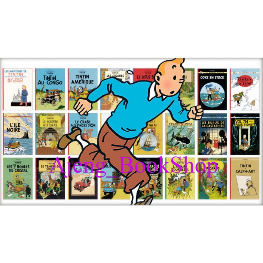 Jual Buku Komik - Comic Tintin (Bahasa Inggris) | Shopee Indonesia