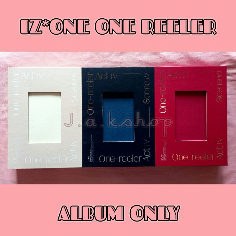 Jual OFFICIAL ALBUM ONLY IZONE ONE REELER ACT IV KPOP EUNBI SAKURA