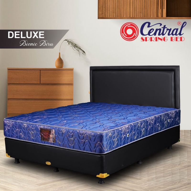 Jual 1 SET (KASUR + DIVAN) Springbed Central Deluxe Zest 90 100 120 160