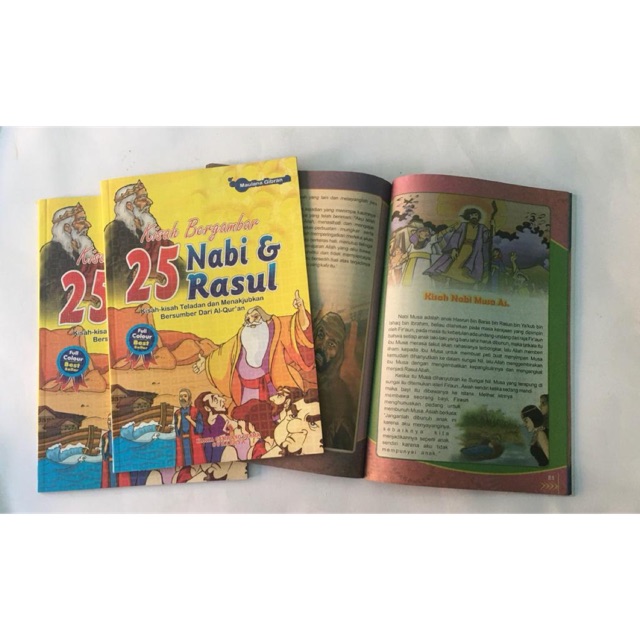 Jual Kisah 25 Nabi Dan Rasul Full Colour | Shopee Indonesia