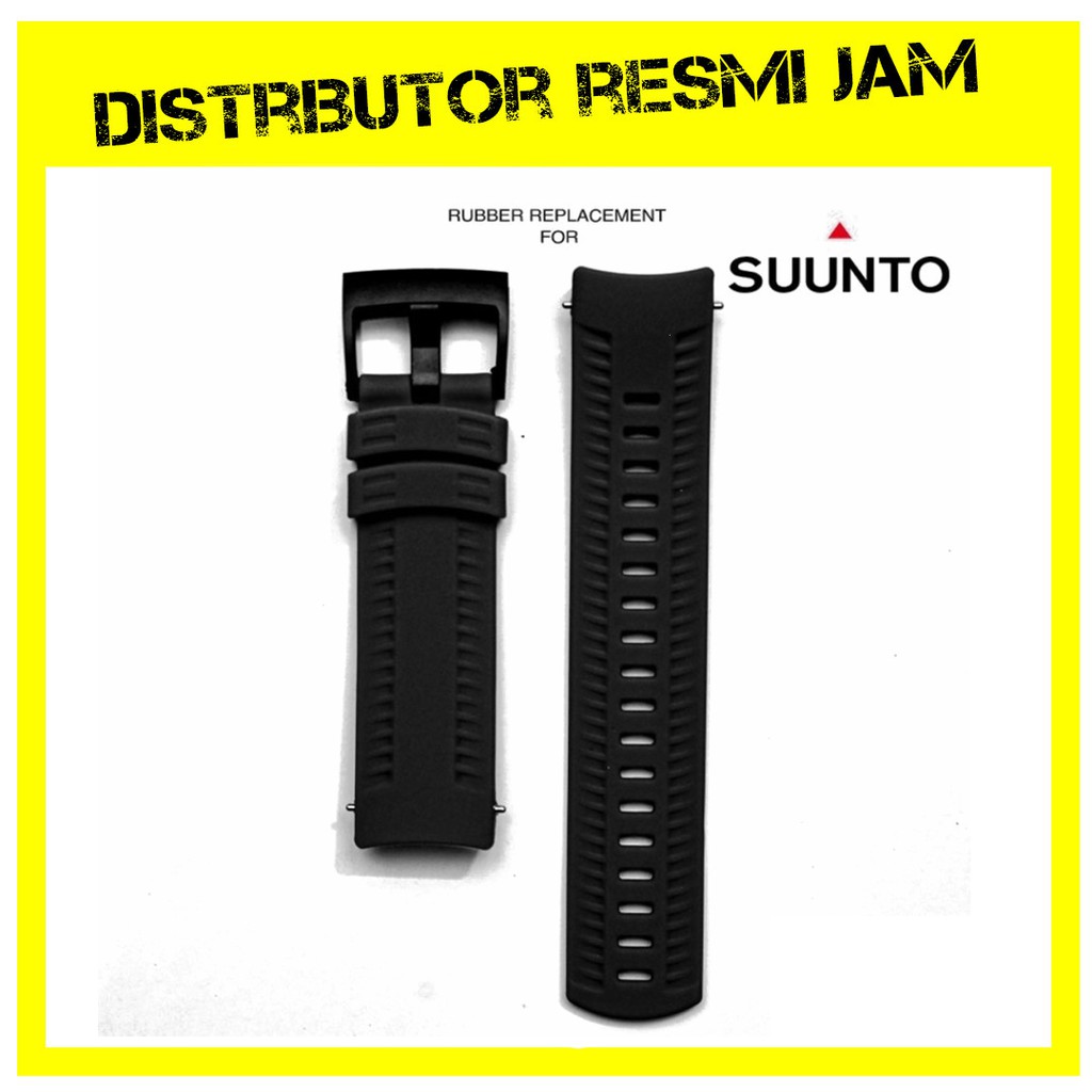 Jual Soft Silicone Sport Strap Rubber Band For Suunto 9 Baro Tali Jam