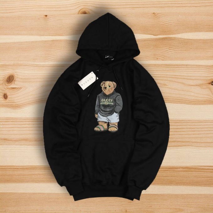 Gucci hoodie shop teddy bear