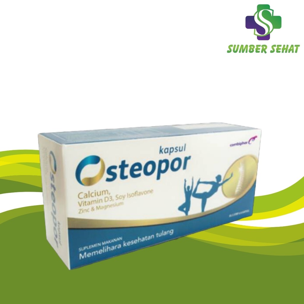 Jual OSTEOPOR BOX 30 KAPSUL | Shopee Indonesia