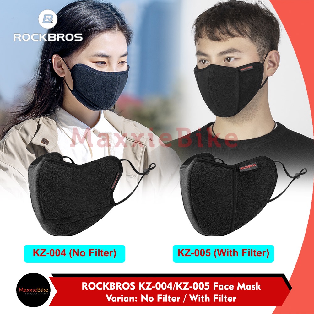 Jual Rockbros Kz004 Kz005 Masker Wajah Sepeda Warmer Sport Cycling Face