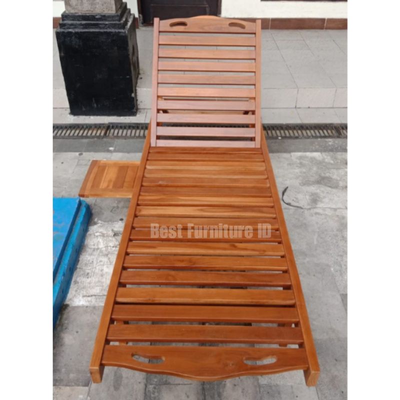 Jual Kursi Pantai Kursi Kolam Renang Kursi Rebah Sun Lounger Outdoor ...