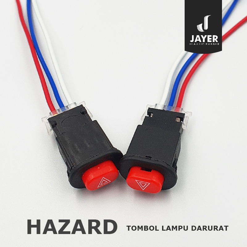 Jual Tombol saklar Switch HAZARD Tombol ON OFF Dim Hazard Universal ...