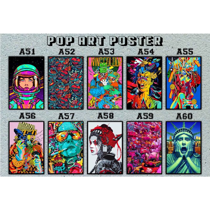 Jual Cetak Poster Hiasan Kamar Ukuran A5 | Shopee Indonesia