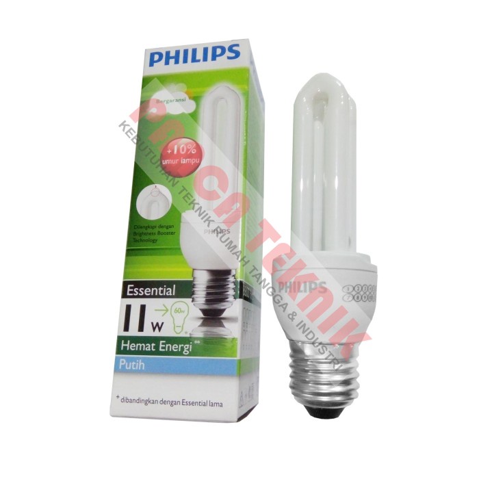 Jual LAMPU PHILIPS ESENSIAL 11W | Shopee Indonesia