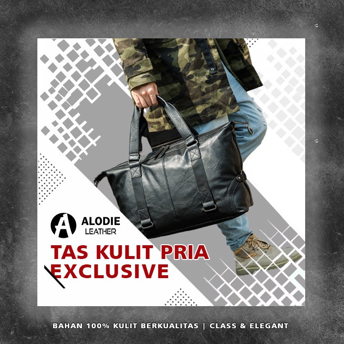 Jual Tas kulit pria tas pertama lapisan kulit tas bisnis pria vertikal