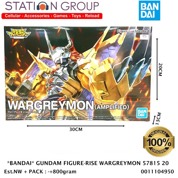 Jual BANDAI GUNDAM FIGURE-RISE WARGREYMON 57815 20 GUNPLA MODEL KIT ...