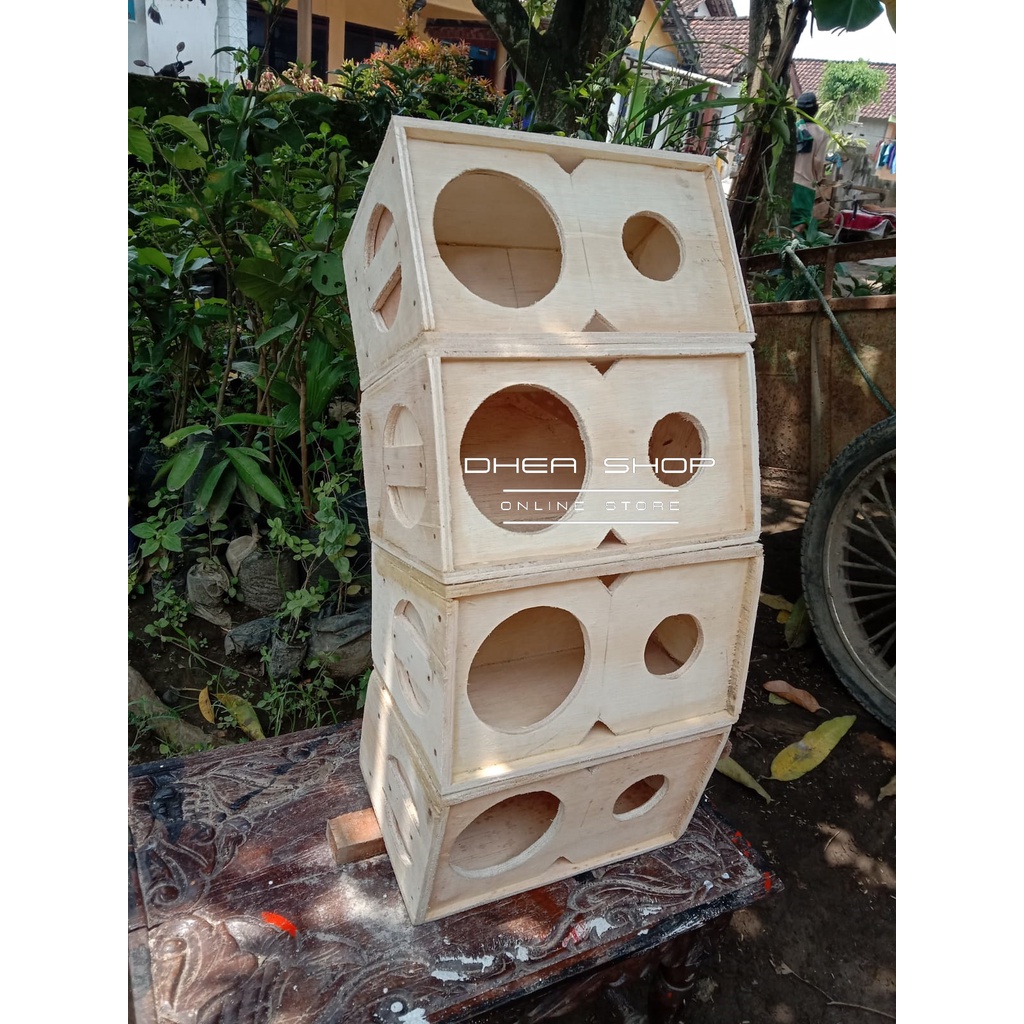 Jual Box Speaker Line Array 4 inch Single Plus Tweeter Shopee Indonesia