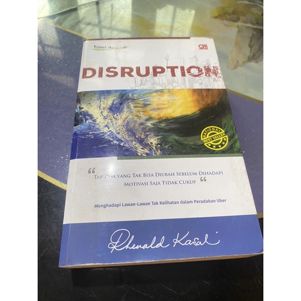 Jual BUKU DISTRUPTION RHENALD KASALI | Shopee Indonesia